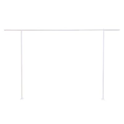 Tafelklem/tafelhaak - wit - metaal - verstelbaar - 120-180 x 3,7 x 106 cm