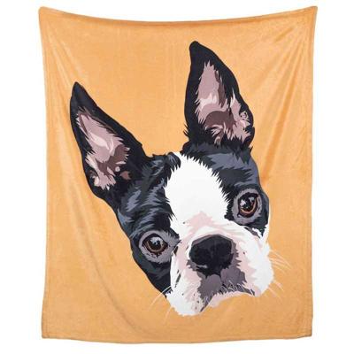 Warme fleece deken met uniek portret van jouw huisdier - Pillow Buddies