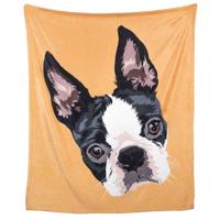 Warme fleece deken met uniek portret van jouw huisdier - Pillow Buddies