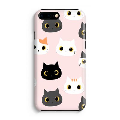 Katten: iPhone 8 Plus Volledig Geprint Hoesje