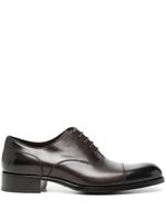 TOM FORD Elkan leather Oxford shoes - Marron