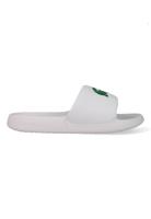 Lacoste Slippers Serve Slide 1.0 749CMA002108261-WHT/GRN Wit / Groen-44.5 maat 44.5