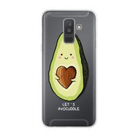 Avocuddle: Samsung Galaxy A6 Plus (2018) Transparant Hoesje Avocuddle: Samsung Galaxy A6 Plus (2018) Transparant Hoesje