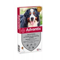 Advantix 600/3000 voor honden van 40 tot 60 kg 5 x 6 pipetten - thumbnail