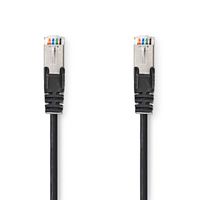 CAT5e-Kabel | SF/UTP | RJ45 Male | RJ45 Male | 10.0 m | Rond | PVC | Zwart - thumbnail