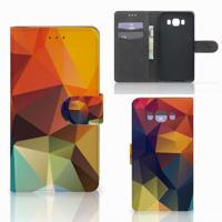 Samsung Galaxy J7 2016 | Book Case | Polygon Color
