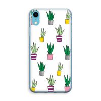 Sanseveria: iPhone XR Transparant Hoesje