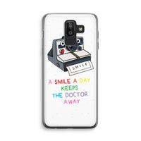 Smile: Samsung Galaxy J8 (2018) Transparant Hoesje