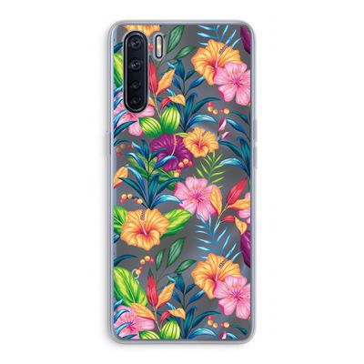 Tropisch 2: Oppo A91 Transparant Hoesje