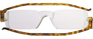 Leesbril Nannini compact opvouwbaar havanna +2.50