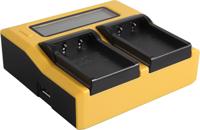 Fujifilm NP-T125 Dual LCD USB lader (Patona)