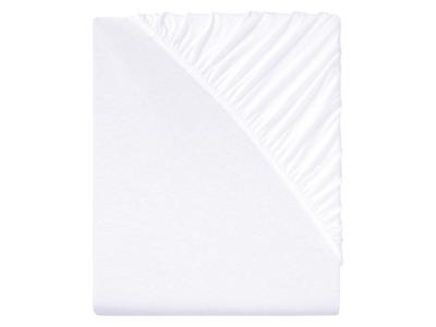 LIVARNO home Jersey hoeslaken 90-100 x 200 cm (Wit)