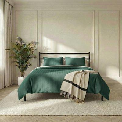 Bedsprei Rope - Donkergroen - Xcm Van Zydante Home Microvezel - Dekbed-Discounter.nl