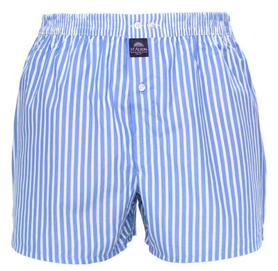 McAlson Boxer Striped baby blue