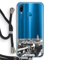Marrakech Skyline : Huawei P20 Lite Transparant Hoesje met koord