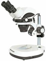 Bresser Optik 5806100 Science ETD 101 Zoom Stereo zoom microscoop Binoculair 45 x Opvallend licht, Doorvallend licht