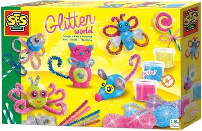 Ses klei - glitterwereld