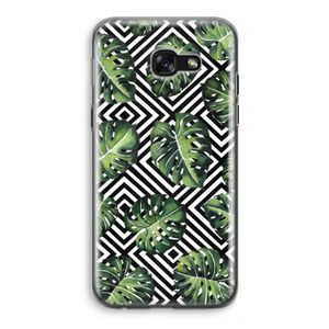 Geometrische jungle: Samsung Galaxy A5 (2017) Transparant Hoesje