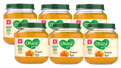 Olvarit 4m+ Pompoen Rijst