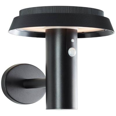 Brilliant Zwarte wandlampAlvero met sensor - G40430/06