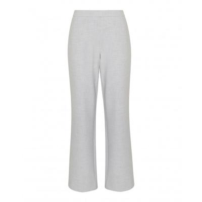 MSCH - Grijs | Dames | Broek | Grijs | XXL | regular | Kamst mode