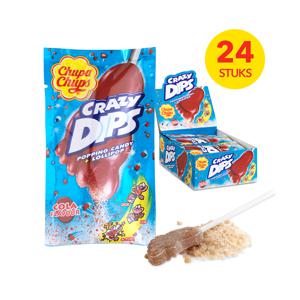Chupa Chups Crazy Dips - Cola - 24 stuks