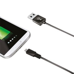 Celly Datakabel micro usb 1 meter zwart 0517501
