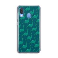 Diplodocus: Samsung Galaxy A40 Transparant Hoesje