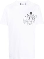 Philipp Plein t-shirt à imprimé graphique - Blanc - thumbnail