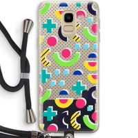 8-bit N°1: Samsung Galaxy J6 (2018) Transparant Hoesje met koord