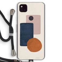 Geo #3: Pixel 4a 5G Transparant Hoesje met koord