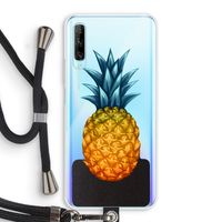 Grote ananas: Huawei P Smart Pro Transparant Hoesje met koord