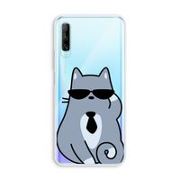 Cool cat: Huawei P Smart Pro Transparant Hoesje