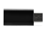 Xccess Xccess USB-C to Micro USB Adapter Black