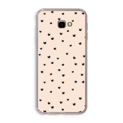 Kleine kattenkopjes: Samsung Galaxy J4 Plus Transparant Hoesje