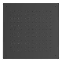 Hoofddouche Tres Exclusive | 50x50 cm | Vierkant | Zwart mat