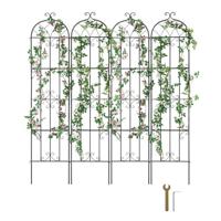 VEVOR Set van 4 Trellis Klimhulp Planten Trellis 51x220cm