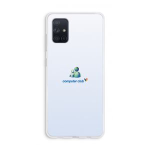 MSN: Galaxy A71 Transparant Hoesje