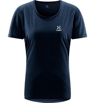 Haglofs Ridge Hike T-shirt Dames Tarn Blue Solid M