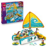 LEGO Friends 42664 Avventura in barca - Set di gioco creativo per bambine dagli 8 anni con i delfini