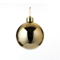 House Of Seasons kerstbal kunststof goud d20cm House Of Seasons kerstbal kunststof goud d20cm