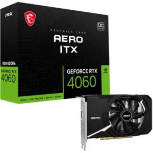 MSI AERO GeForce RTX 4060 ITX 8G OC NVIDIA 8 GB GDDR6