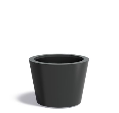 Aluminium plantenbak CONIC 80x60cm.