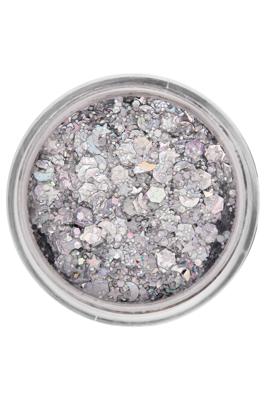 PXP pressed chunky glitter cream lucky silver 10 ml