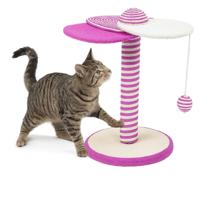 Nobleza Krabpaal - Paars / wit - 38 cm