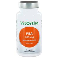 PEA 400 mg palmitoylethanolamide (Pure PEA) 90 vegicaps