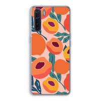 Perzik: Oppo A91 Transparant Hoesje