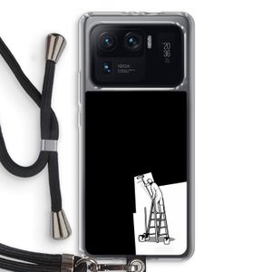Musketon Painter: Xiaomi Mi 11 Ultra Transparant Hoesje met koord