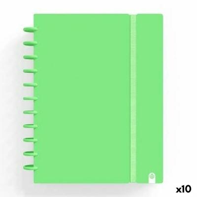 Boek over Ringen Carchivo INGENIOX Groen A4 100 Lakens (10 Stuks)