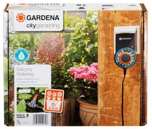 GARDENA Set voor volautomatische bloembakbesproeiing besproeiingscomputer